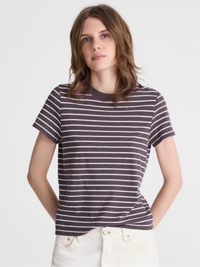 The relaxed tee in vintage jersey